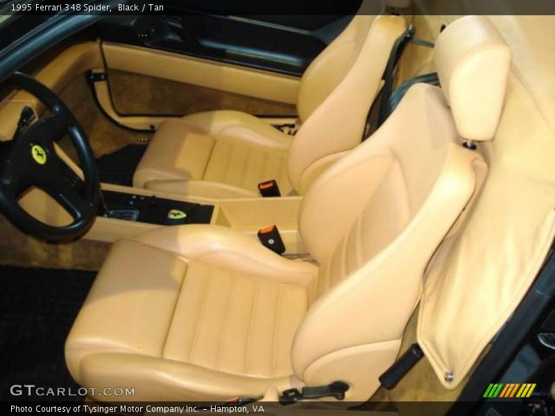 Black / Tan 1995 Ferrari 348 Spider