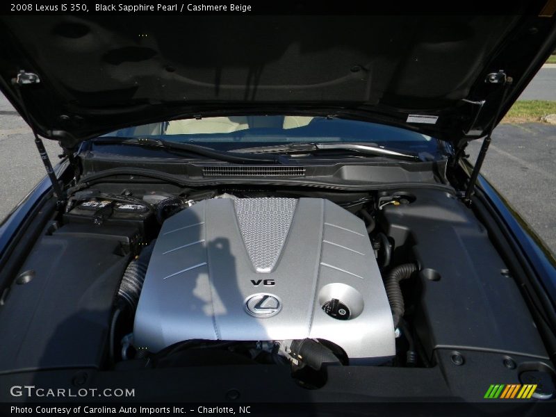 Black Sapphire Pearl / Cashmere Beige 2008 Lexus IS 350