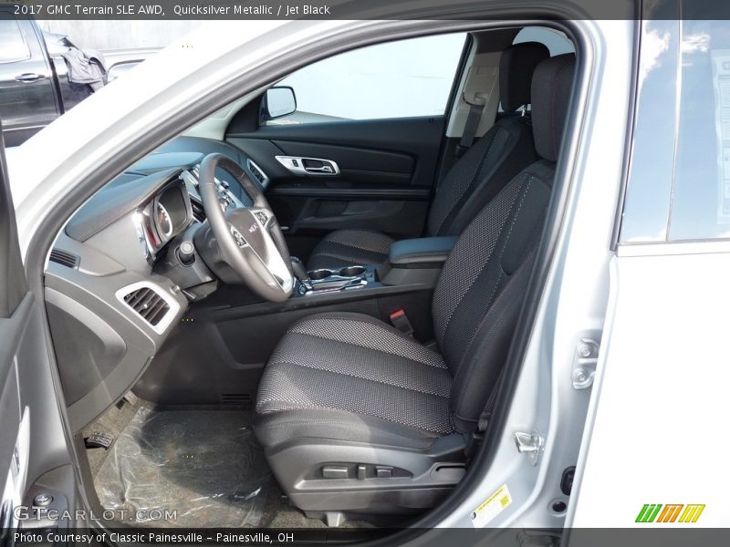 Quicksilver Metallic / Jet Black 2017 GMC Terrain SLE AWD