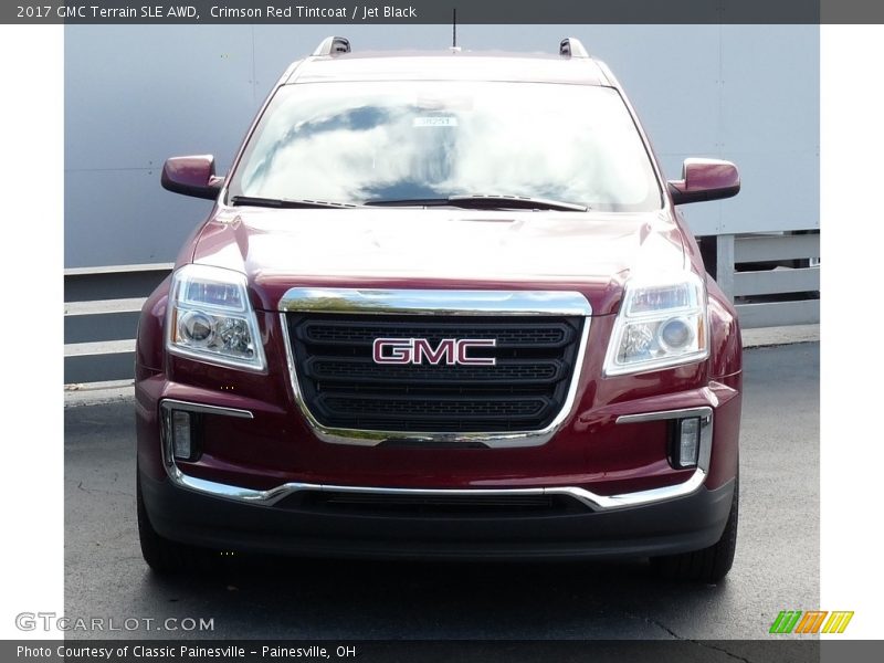 Crimson Red Tintcoat / Jet Black 2017 GMC Terrain SLE AWD