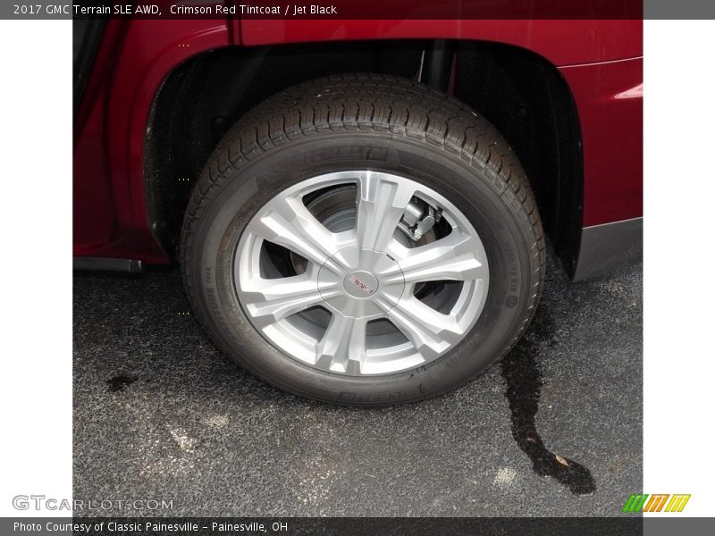 Crimson Red Tintcoat / Jet Black 2017 GMC Terrain SLE AWD