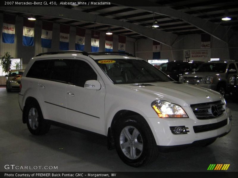 Alabaster White / Macadamia 2007 Mercedes-Benz GL 450