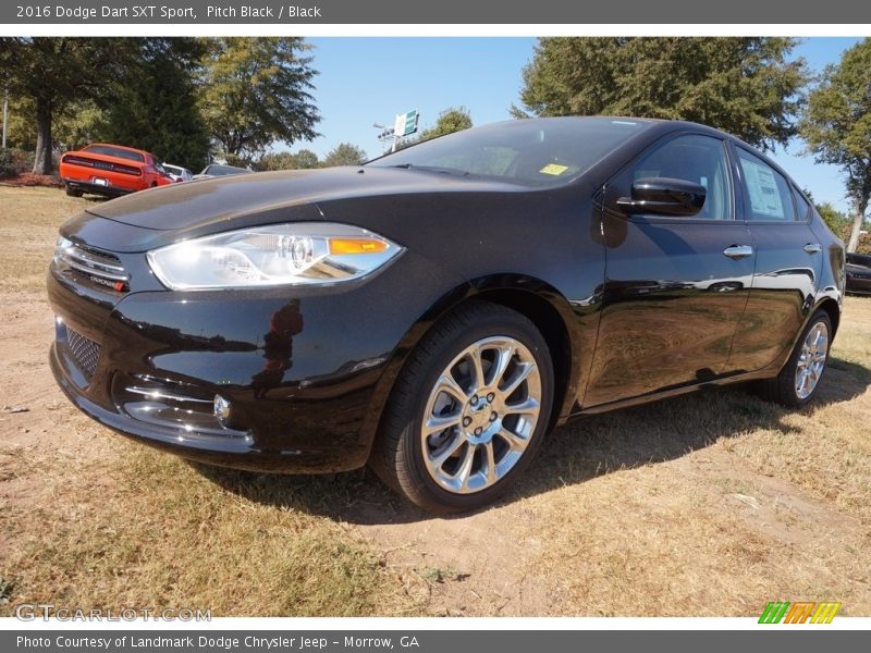 Pitch Black / Black 2016 Dodge Dart SXT Sport