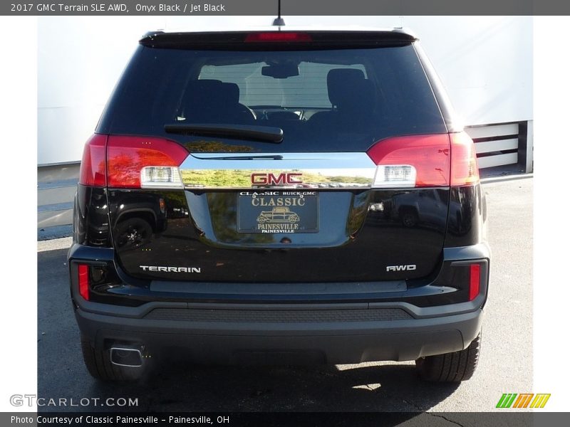 Onyx Black / Jet Black 2017 GMC Terrain SLE AWD