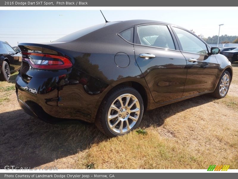 Pitch Black / Black 2016 Dodge Dart SXT Sport