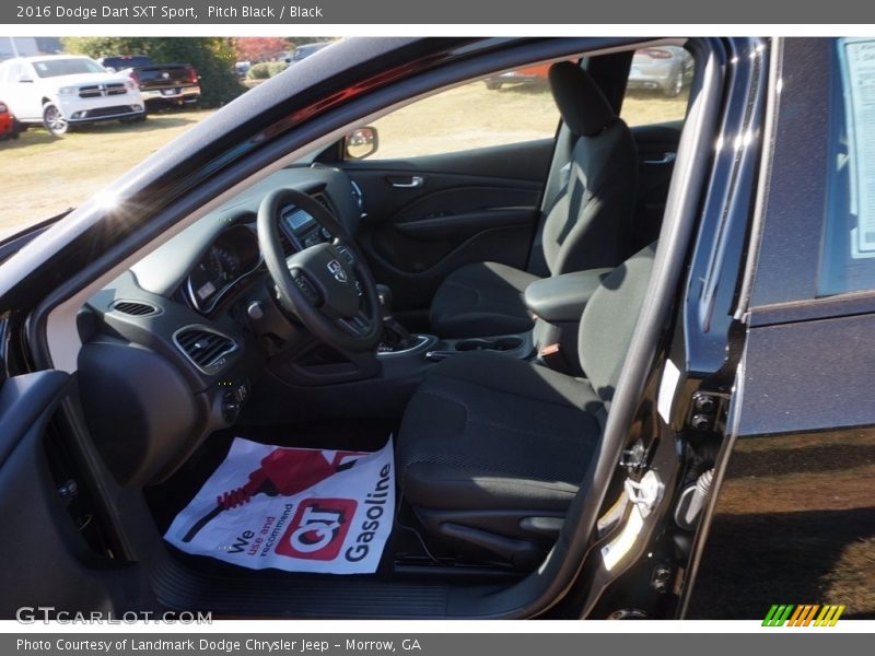 Pitch Black / Black 2016 Dodge Dart SXT Sport