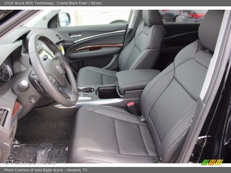 Crystal Black Pearl / Ebony 2016 Acura MDX Technology