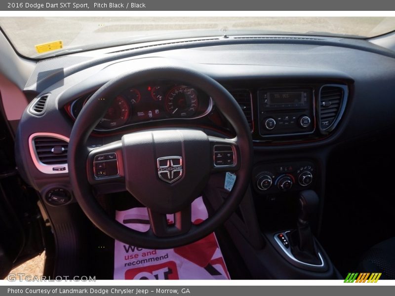 Pitch Black / Black 2016 Dodge Dart SXT Sport