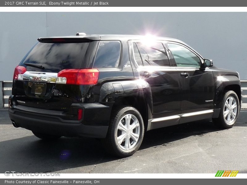 Ebony Twilight Metallic / Jet Black 2017 GMC Terrain SLE