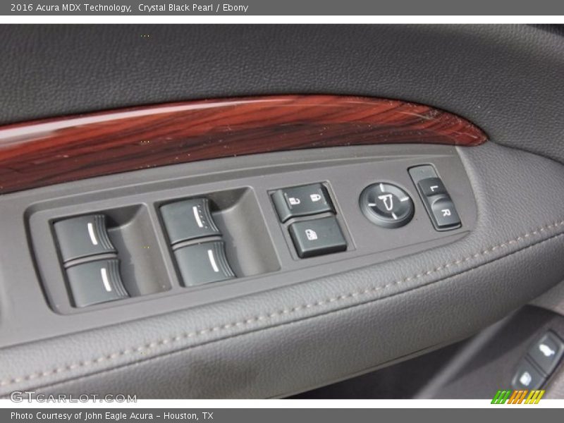 Crystal Black Pearl / Ebony 2016 Acura MDX Technology
