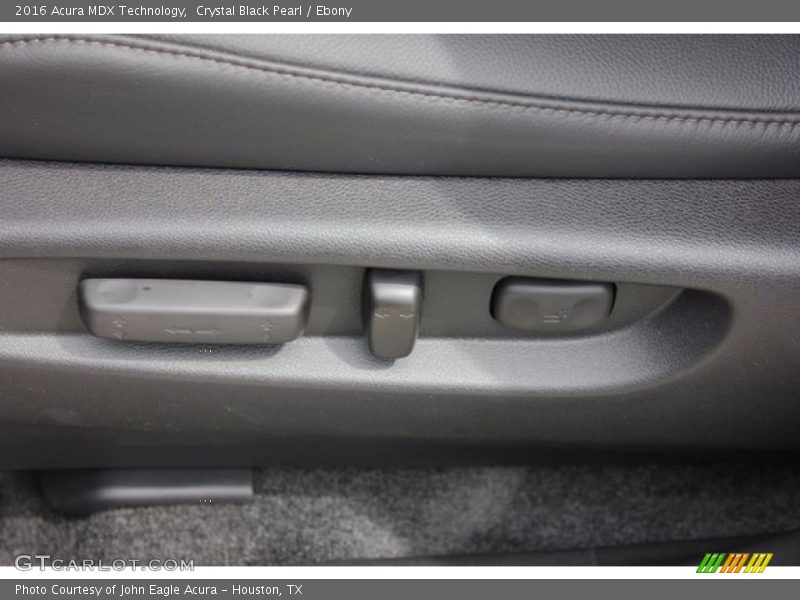Crystal Black Pearl / Ebony 2016 Acura MDX Technology