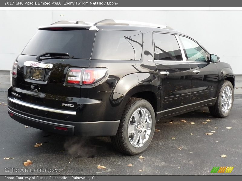 Ebony Twilight Metallic / Ebony 2017 GMC Acadia Limited AWD