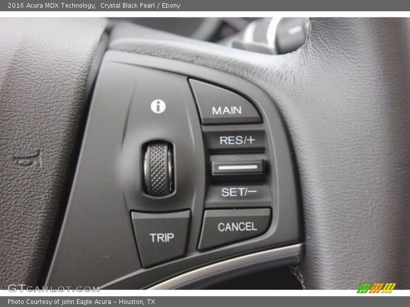 Crystal Black Pearl / Ebony 2016 Acura MDX Technology