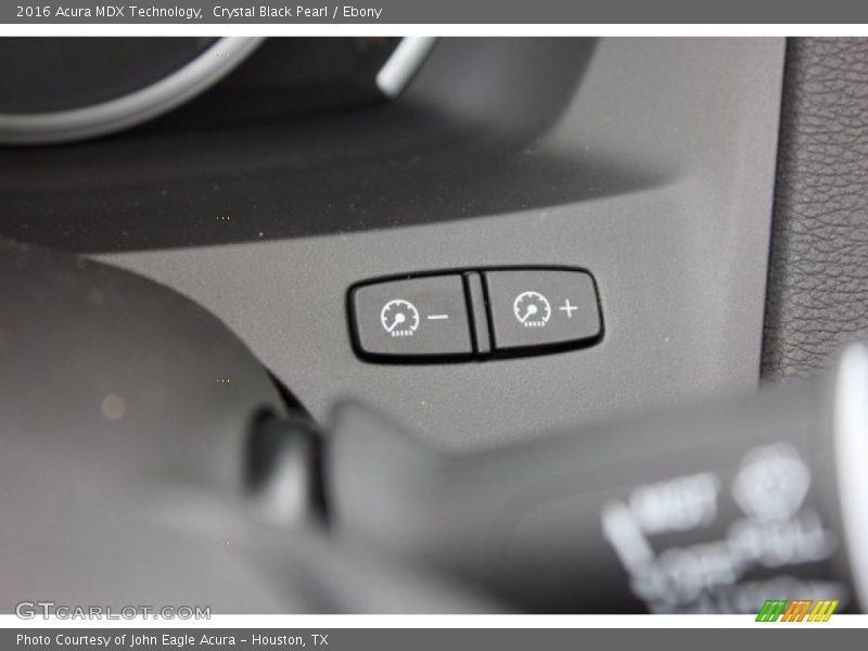 Crystal Black Pearl / Ebony 2016 Acura MDX Technology