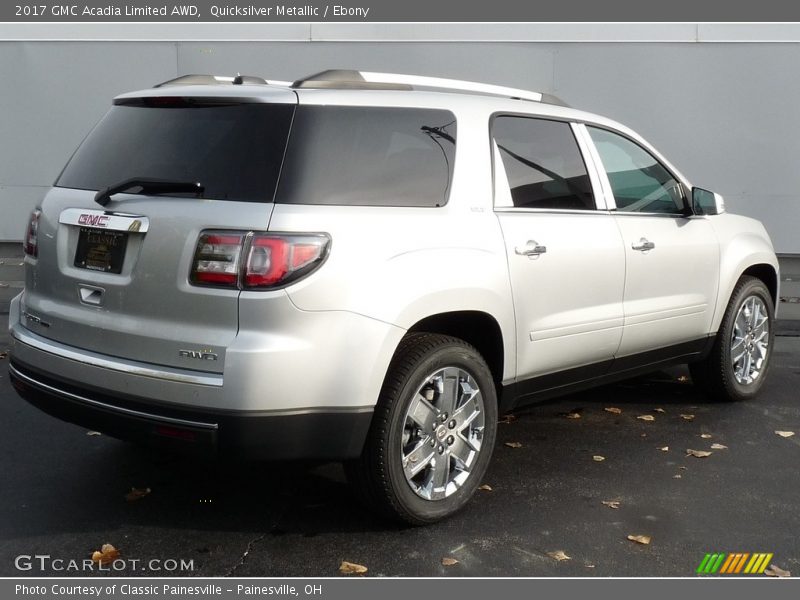 Quicksilver Metallic / Ebony 2017 GMC Acadia Limited AWD
