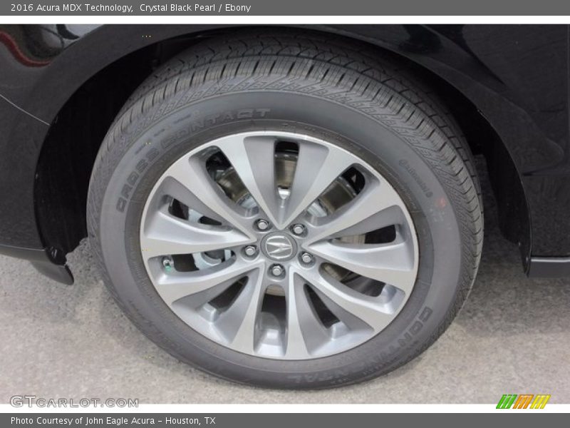 Crystal Black Pearl / Ebony 2016 Acura MDX Technology