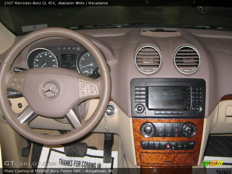 Alabaster White / Macadamia 2007 Mercedes-Benz GL 450