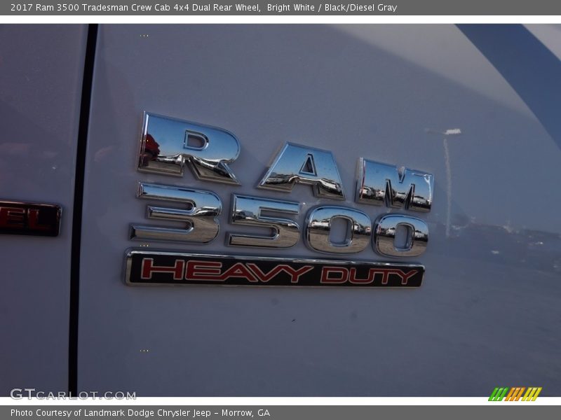  2017 3500 Tradesman Crew Cab 4x4 Dual Rear Wheel Logo