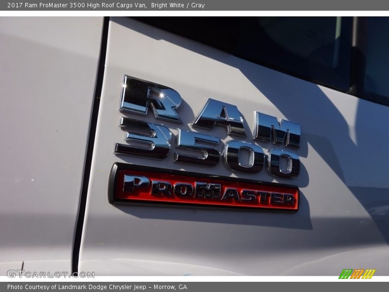  2017 ProMaster 3500 High Roof Cargo Van Logo