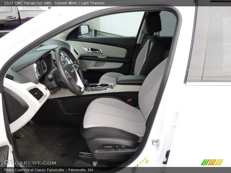  2017 Terrain SLE AWD Light Titanium Interior