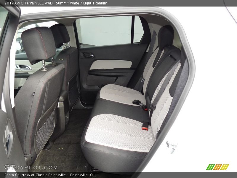 Rear Seat of 2017 Terrain SLE AWD