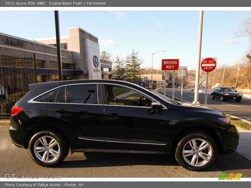Crystal Black Pearl / Parchment 2013 Acura RDX AWD