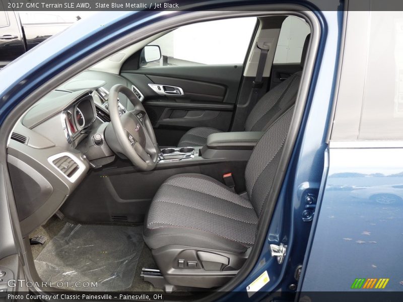 Slate Blue Metallic / Jet Black 2017 GMC Terrain SLE AWD