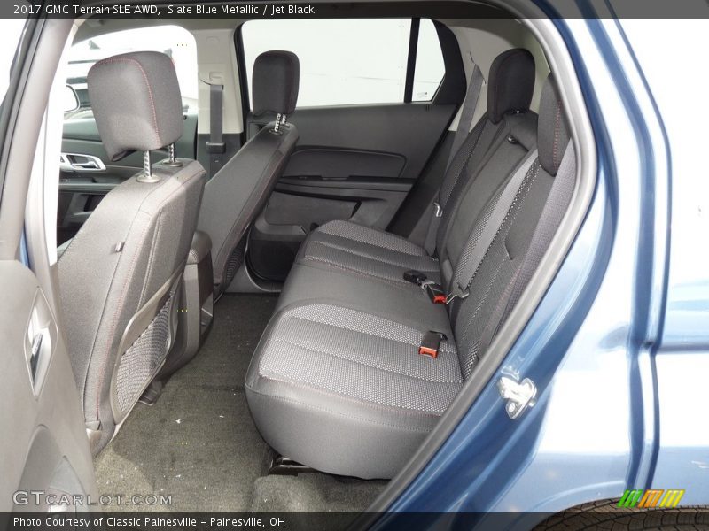 Slate Blue Metallic / Jet Black 2017 GMC Terrain SLE AWD