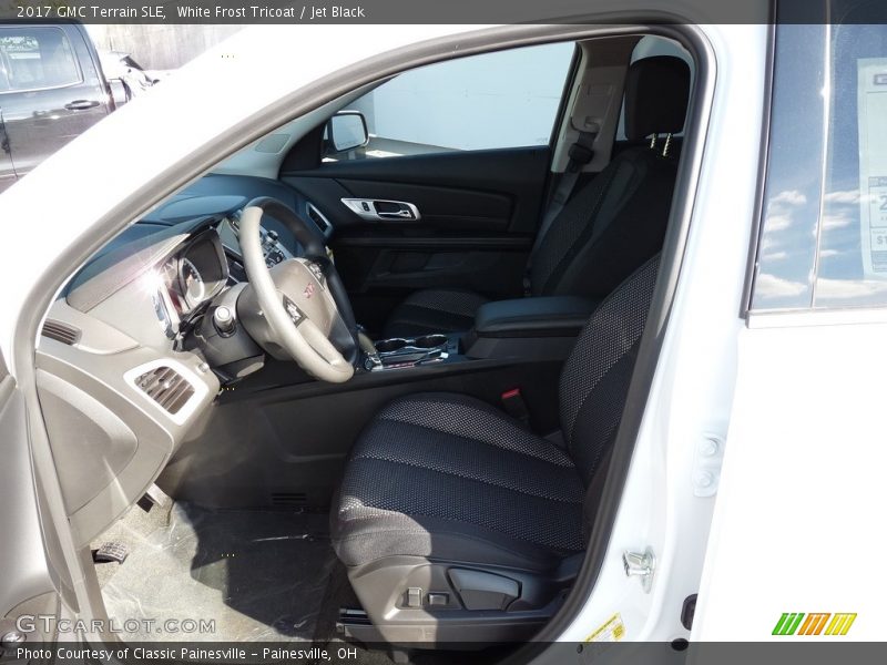 White Frost Tricoat / Jet Black 2017 GMC Terrain SLE