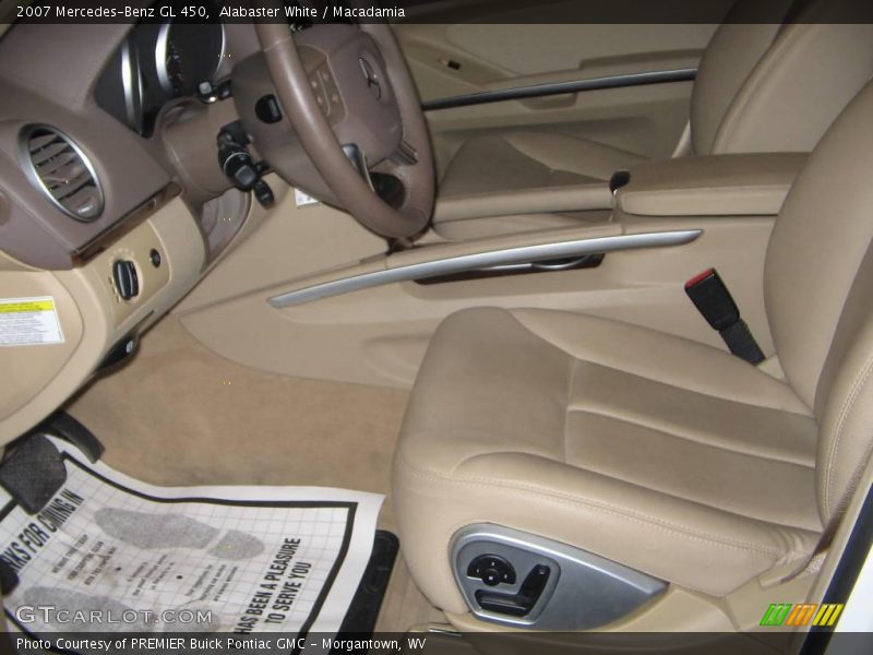 Alabaster White / Macadamia 2007 Mercedes-Benz GL 450