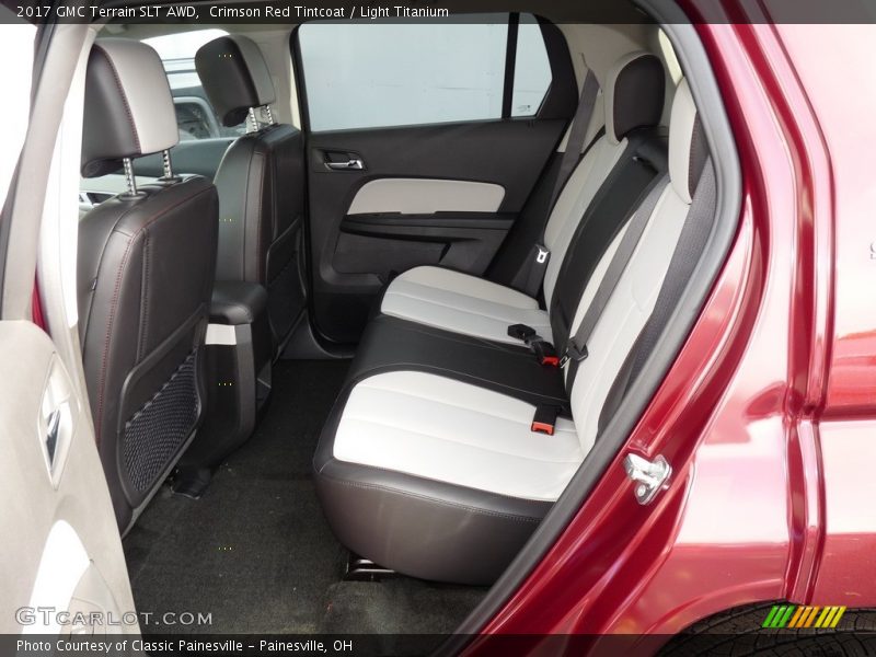 Rear Seat of 2017 Terrain SLT AWD