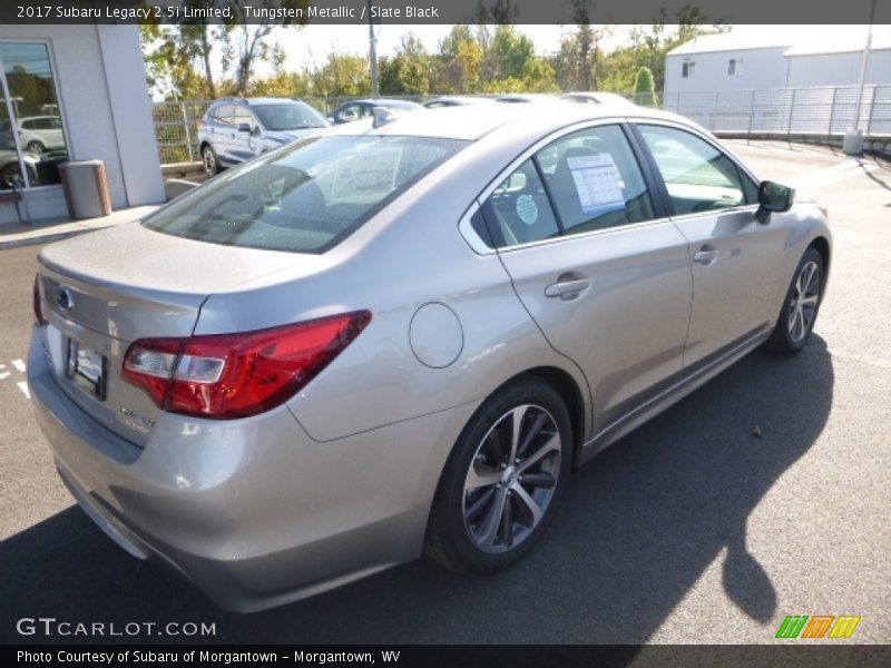 Tungsten Metallic / Slate Black 2017 Subaru Legacy 2.5i Limited