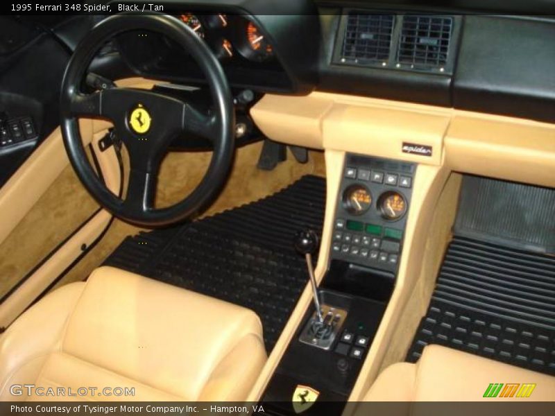 Black / Tan 1995 Ferrari 348 Spider