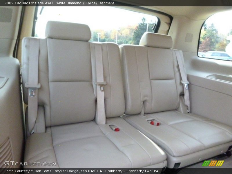 White Diamond / Cocoa/Cashmere 2009 Cadillac Escalade AWD