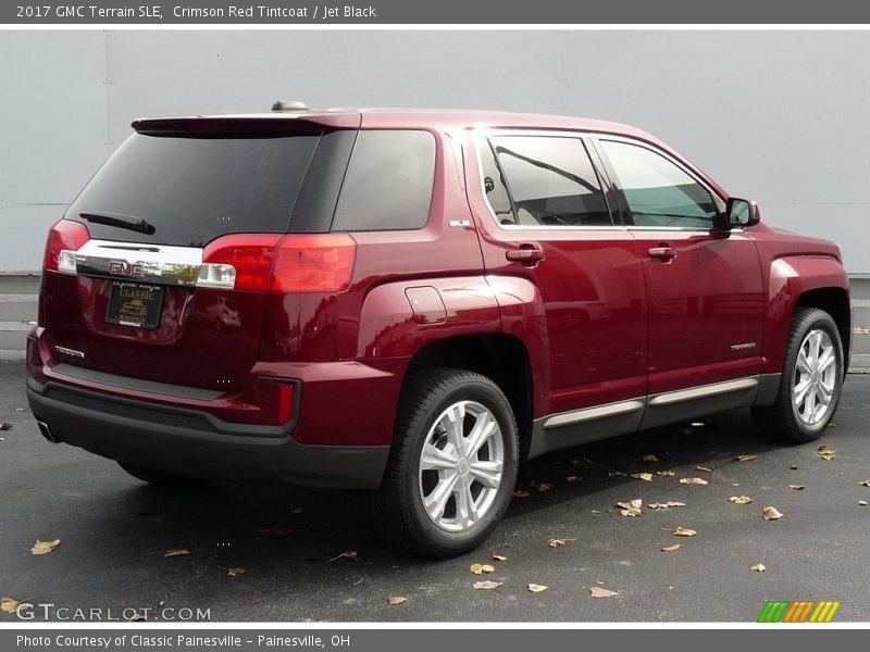 Crimson Red Tintcoat / Jet Black 2017 GMC Terrain SLE