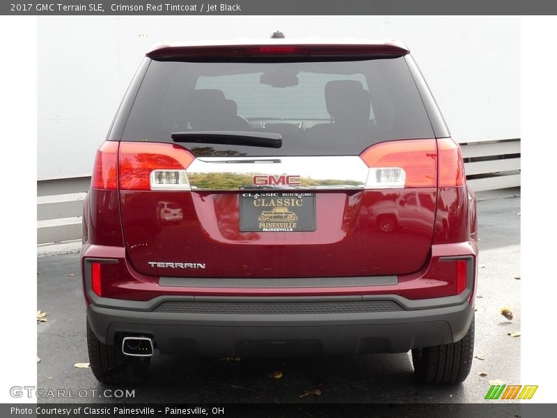 Crimson Red Tintcoat / Jet Black 2017 GMC Terrain SLE