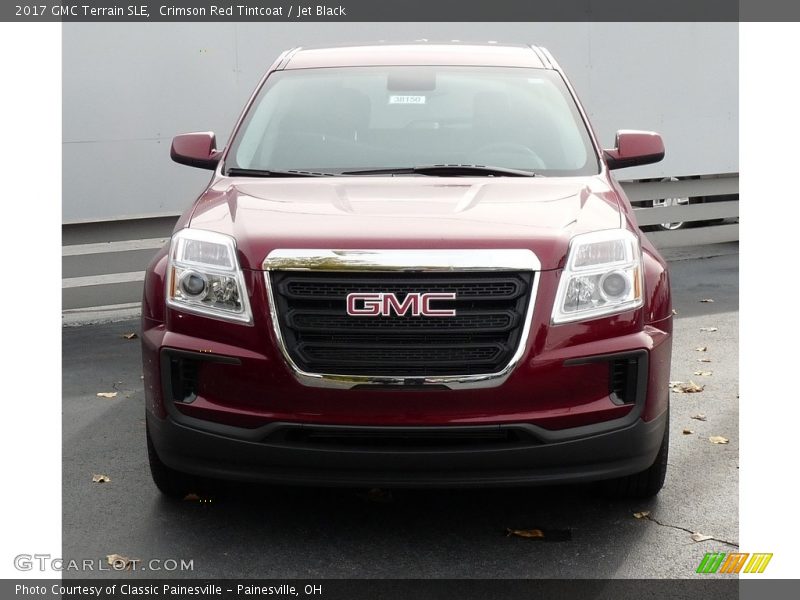Crimson Red Tintcoat / Jet Black 2017 GMC Terrain SLE