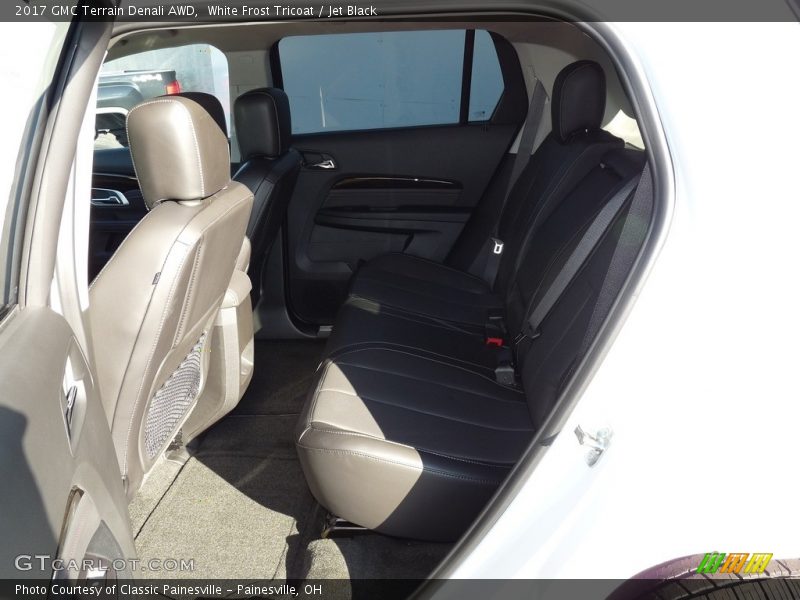 White Frost Tricoat / Jet Black 2017 GMC Terrain Denali AWD