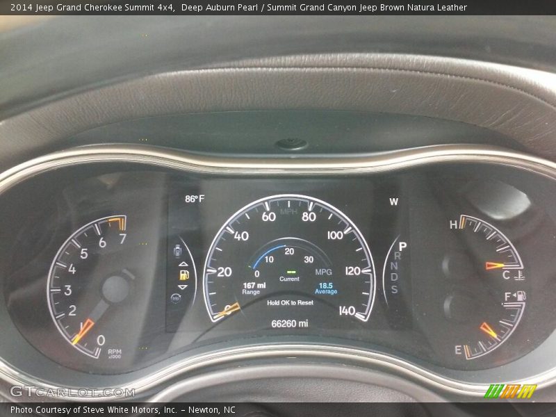 Deep Auburn Pearl / Summit Grand Canyon Jeep Brown Natura Leather 2014 Jeep Grand Cherokee Summit 4x4
