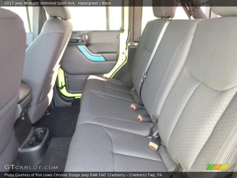 Hypergreen / Black 2017 Jeep Wrangler Unlimited Sport 4x4