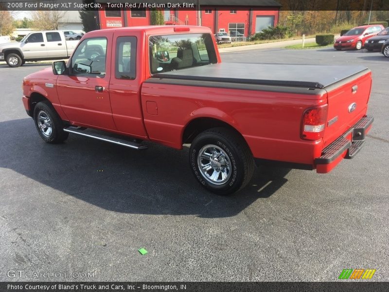 Torch Red / Medium Dark Flint 2008 Ford Ranger XLT SuperCab