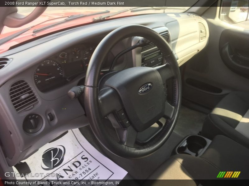 Torch Red / Medium Dark Flint 2008 Ford Ranger XLT SuperCab