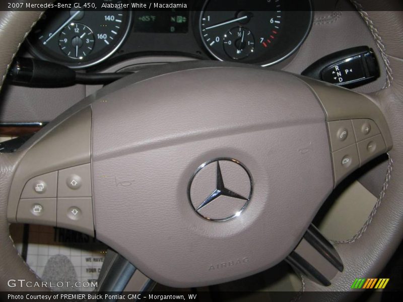 Alabaster White / Macadamia 2007 Mercedes-Benz GL 450