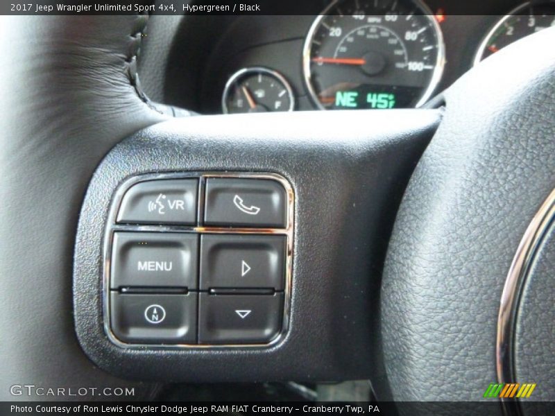 Hypergreen / Black 2017 Jeep Wrangler Unlimited Sport 4x4