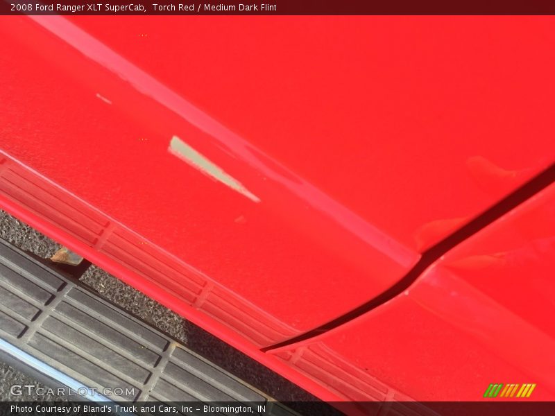 Torch Red / Medium Dark Flint 2008 Ford Ranger XLT SuperCab