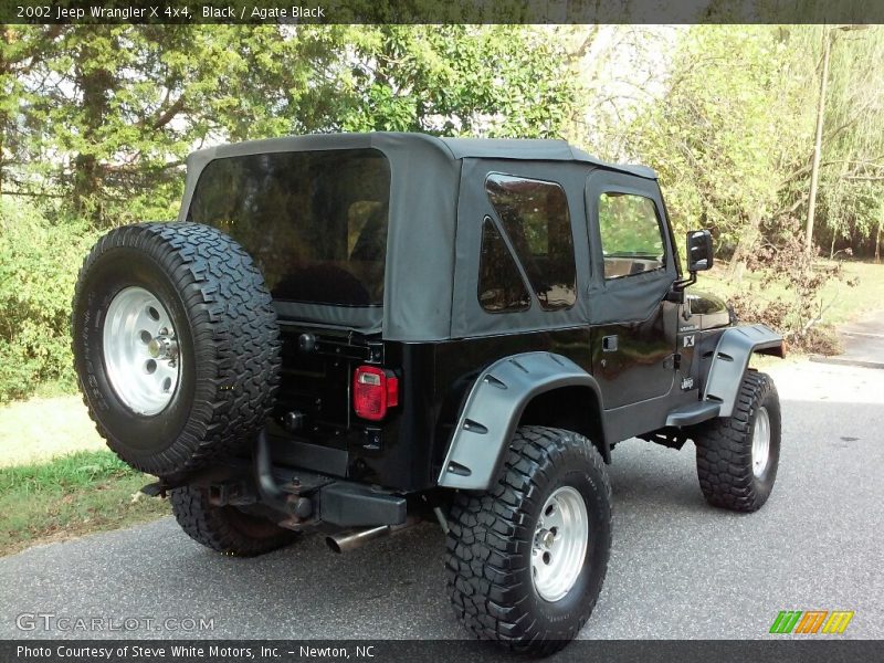 Black / Agate Black 2002 Jeep Wrangler X 4x4