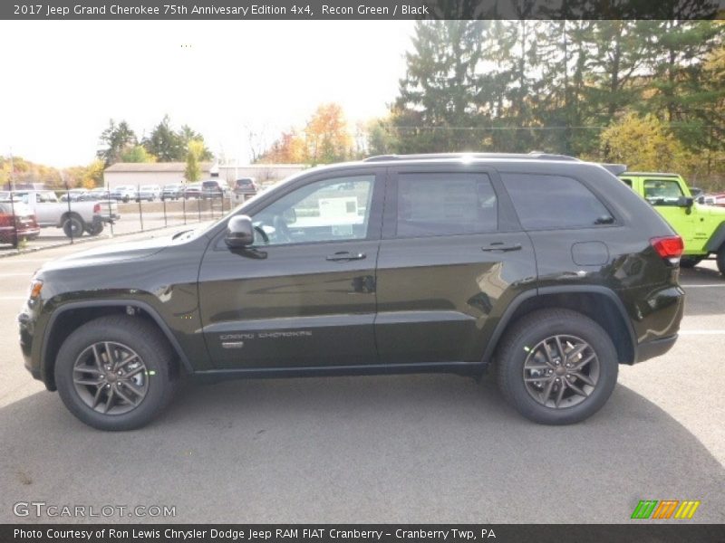 Recon Green / Black 2017 Jeep Grand Cherokee 75th Annivesary Edition 4x4