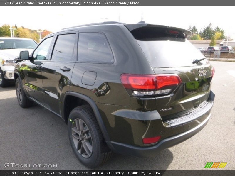 Recon Green / Black 2017 Jeep Grand Cherokee 75th Annivesary Edition 4x4