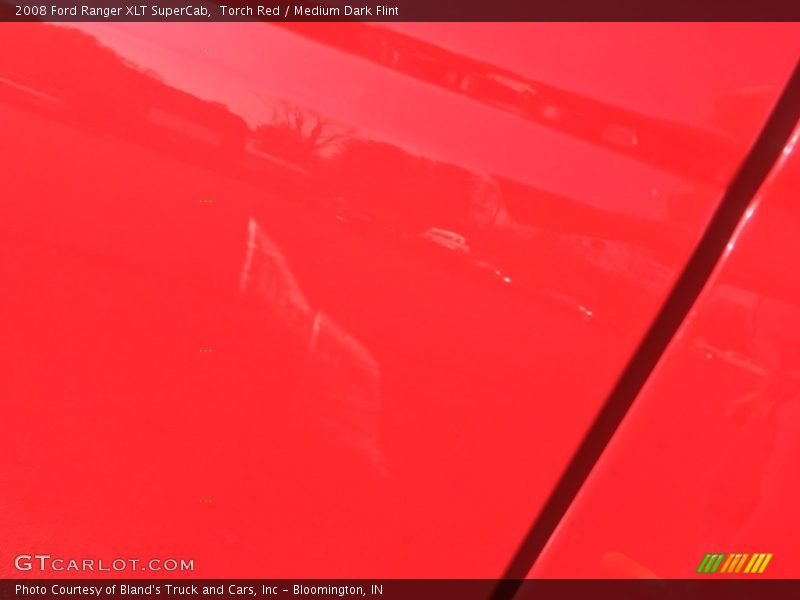 Torch Red / Medium Dark Flint 2008 Ford Ranger XLT SuperCab