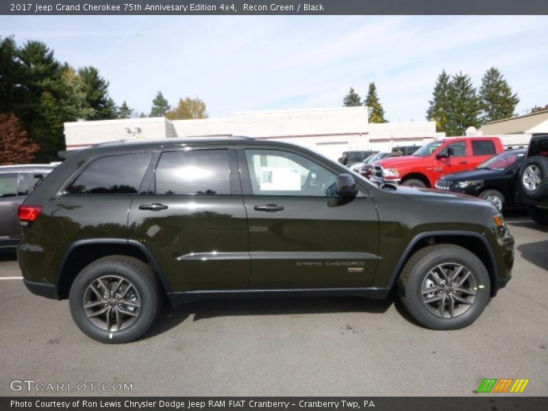 Recon Green / Black 2017 Jeep Grand Cherokee 75th Annivesary Edition 4x4